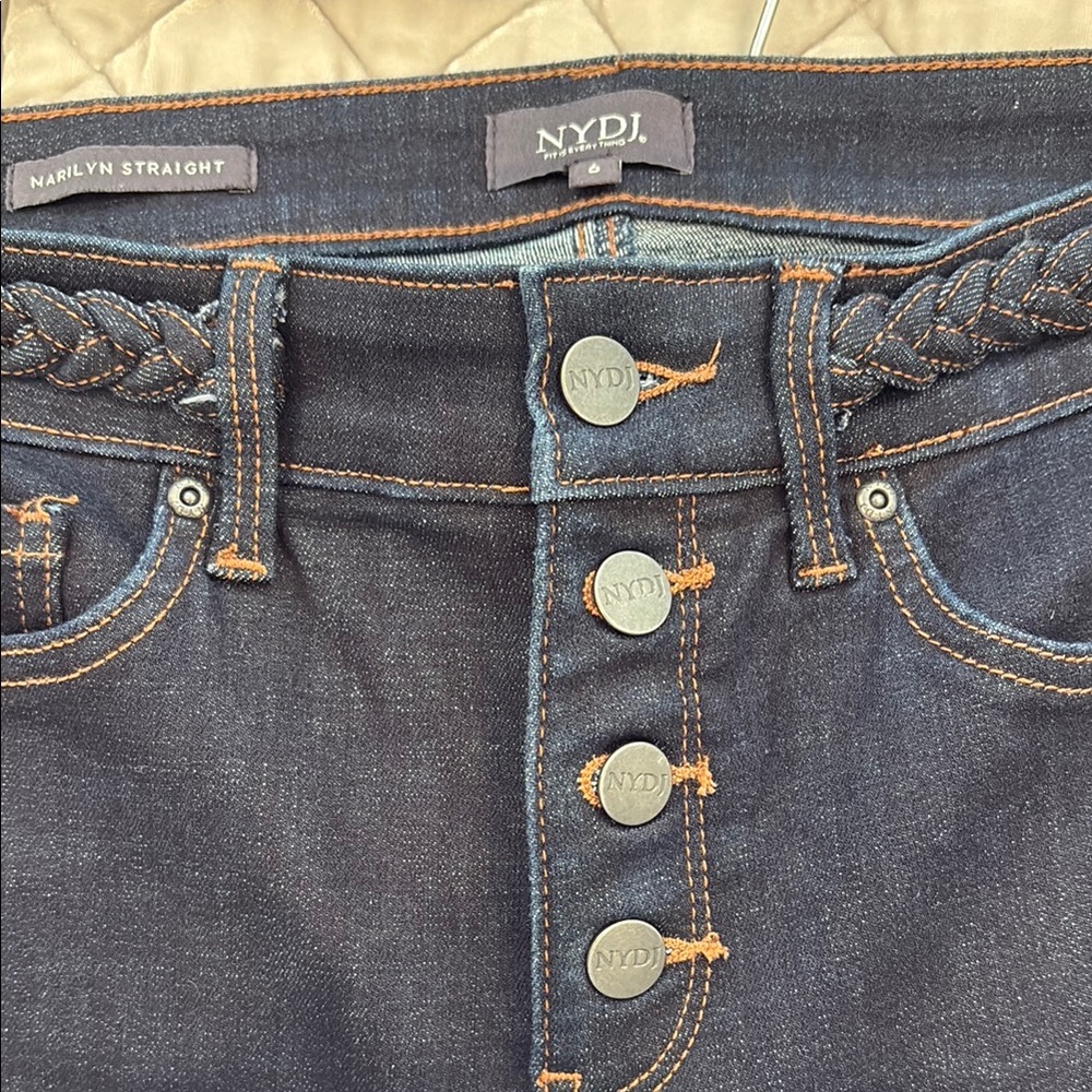 NYDJ Women's Dark Blue Jeans